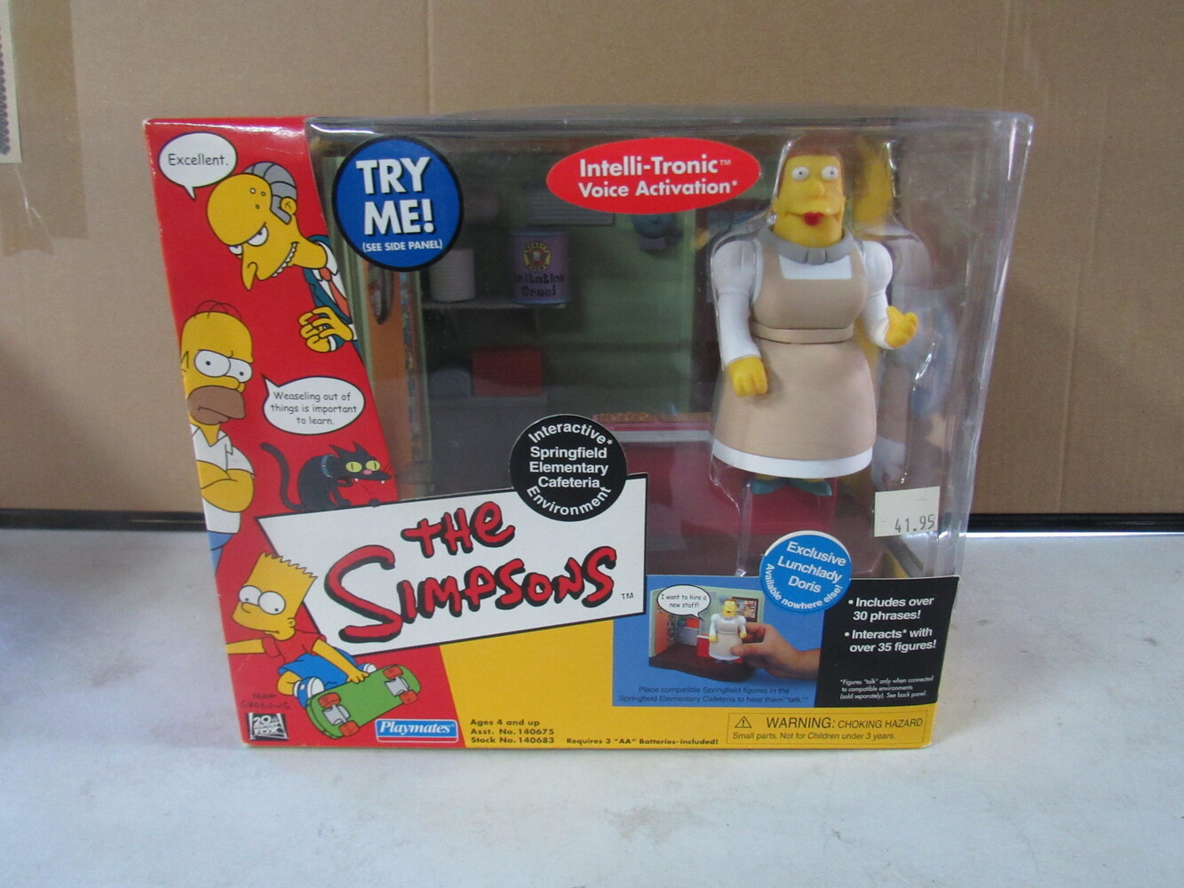 Playmates The Simpsons: Springfield Elementary Cafeteria  