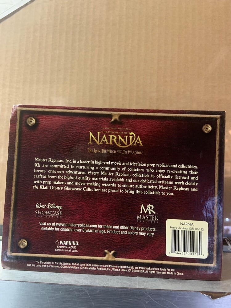 Master Replica  Narnia Peter's christmas gifts