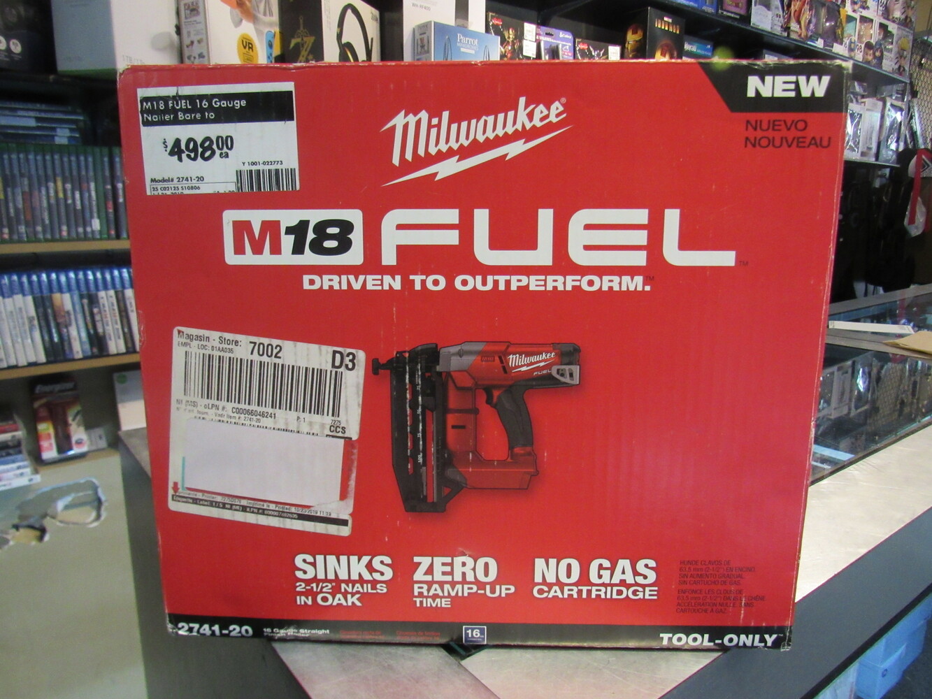 Milwaukee 274120 16 gauge finish nailer Pawn Kings Inc