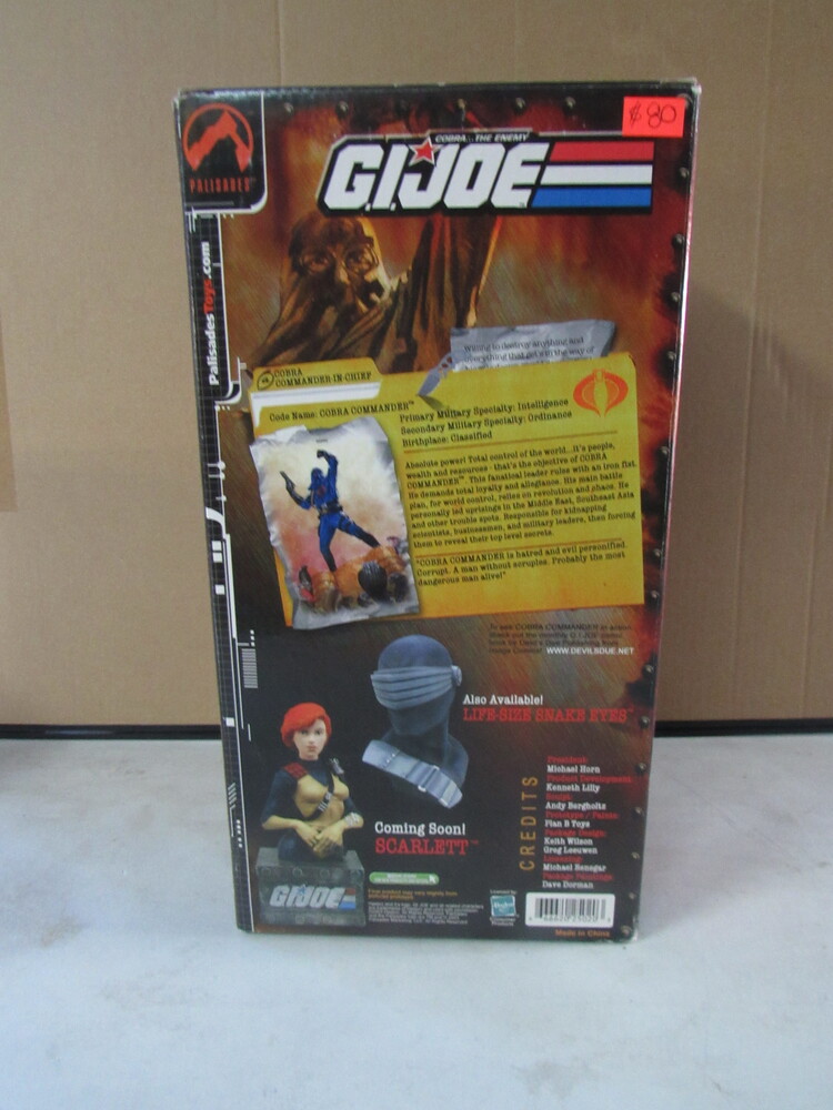 Palisades G.I Joe: Cobra Commander Resin Statue