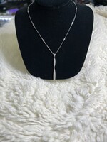 18Kt. White Gold custom made diamond necklace with appraisal