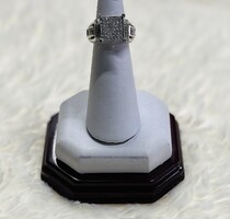 14kt white gold ring