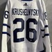 Mike Krushelnyski Signed Leafs Jersey with COA