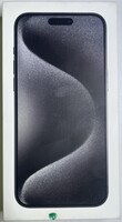 Sealed Apple iPhone 15 Pro Max, Black Titanium, 512GB 