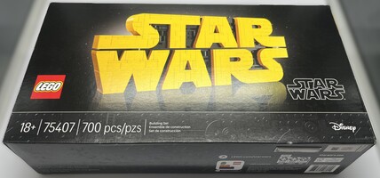 UNOPENED LEGO Star Wars Brick-Built Star Wars Logo (75407)