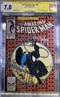 Amazing Spider-Man #300 Graded Comic Signed by Todd McFarlane