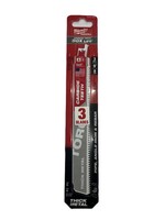 Milwaukee 9 inch Carbide Teeth Thick Metal Sawzall Blades 3 pack