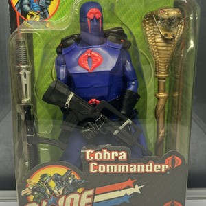 Cobra Commander Blue Suit 12" Action Figure G.I. Joe vs Cobra Series 