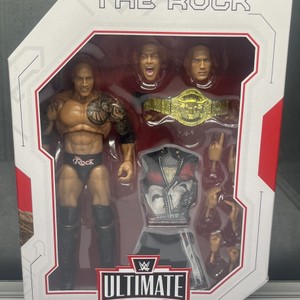 The Rock Action Figure WWE Ultimate Edition MATTEL JCJ69