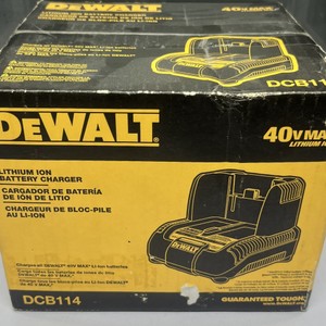 DeWalt DCB114 40V Max Lithium-Ion Battery Charger