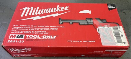 Milwaukee M18 Cordless 10oz. Caulk and Adhesive Gun (Tool Only)