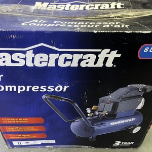 Mastercraft 8 Gallon Air Compressor (#199-1588-4)
