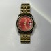 Rolex Datejust Clone Gold with Red Dial