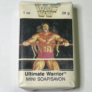 WWF Ultimate Warrior Mini Soap