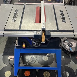 Mastercraft 10-inch Table Saw with Dual Extension Wings (Model: 055-6737-2)