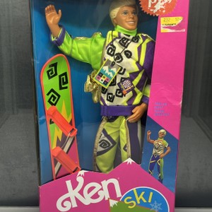 Ski Fun Ken Doll 1991 Unopened Box (Mattel 7512)