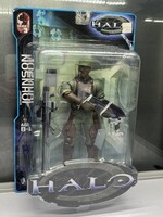 Halo Series 3 Sergeant Johnson Figure 2004 Joyride Studios Sealed